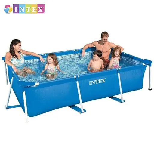 Басейн каркасний Intex 28270 NP прямокутний 220x150x60 см об'єм 1662 л від 6 років - фото 2
