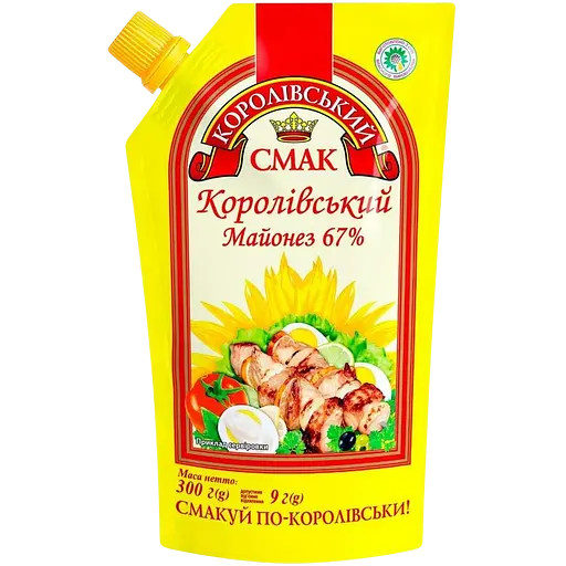 Набір: горошок зелений Щедра нива Преміум консервований 420 г + кукурудза цукрова консервована Щедра нива Суперсолодка 340 г + майонез Королівський смак Королевский 67% 300 г - фото 4