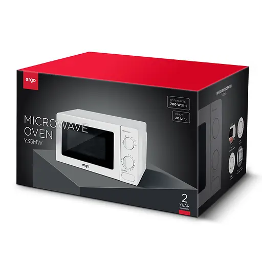 Мікрохвильова піч Ergo Y35MW (6566202) - фото 4