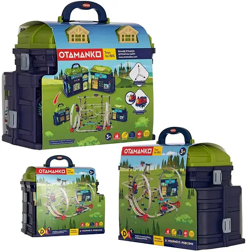 Игровой набор Otamanko Храбрый Паровозик трюковая железная дорога 175 деталей - фото 10