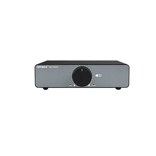 Усилитель звука AIYIMA A07 MAX black + блок питания 48V AUX 300Wx2 (TPA3255) - фото 1