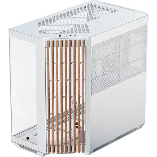 Корпус APNX V1-W из закаленного стекла без блока питания, белый/под дерево (APCM-VI01103.21) - фото 1