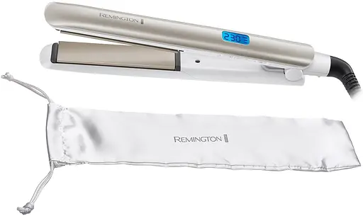 Випрямляч Remington Hydraluxe, 55 Вт, температурних режимів 9, 150-230С, дисплей, кераміка, білий - фото 5