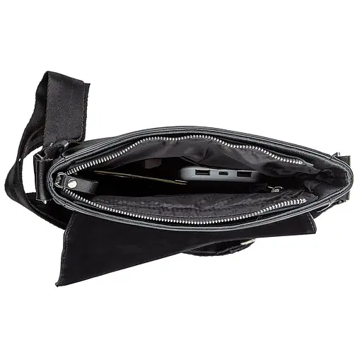 Сумка кожаная мужская SHVIGEL 22х21х7,5 см sum0012805 - фото 5