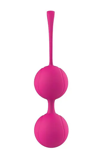 Набор вагинальных шариков Love Balls Duo Ball Set, 2 шт., розовый - фото 5