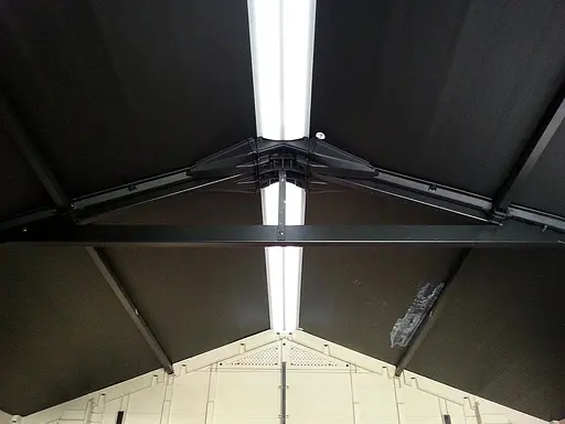 Садовый домик Keter Factor 8x11 пластиковый серо-коричневый - фото 5