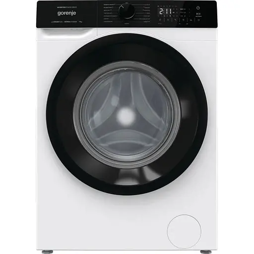 Стиральная машина Gorenje фронтальная 7 кг 1400 A+++ 47 см дисплей пар инвертор белый - фото 1