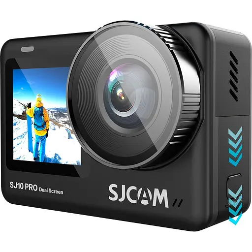Екшн-камера SJCam SJ10 Pro Dual-Screen Black [88563] - фото 11
