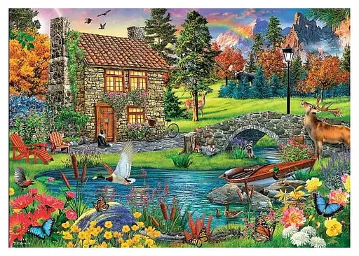 Пазл Trefl Хижина в горах 6000 эл. (65006) - фото 2