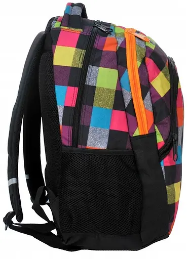 Городской рюкзак в клетку 23L PASO 30x45x20 см sum0024120 - фото 3