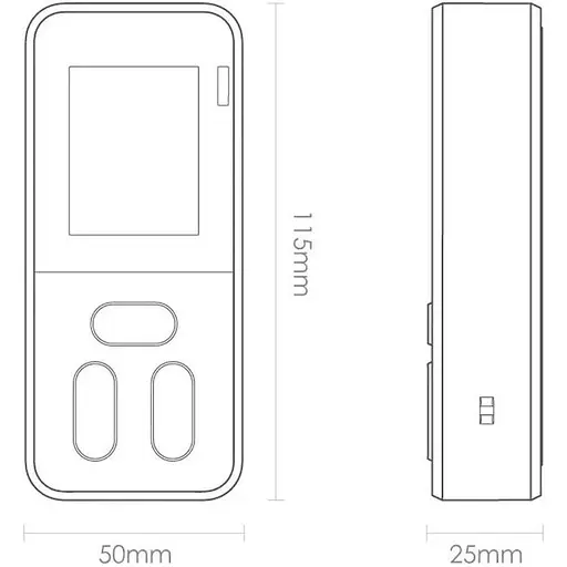 Лазерний далекомір HOTO Laser Measure ECO K-50 [112405] - фото 6