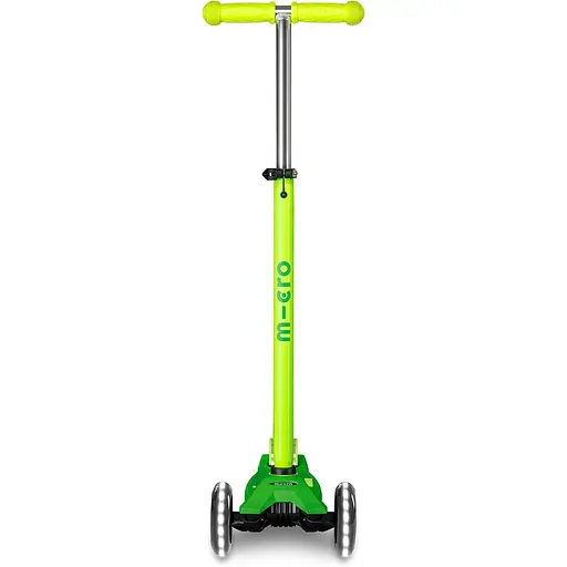 Самокат Micro Maxi Deluxe Neon LED Зелений папуга (MMD232) - фото 4