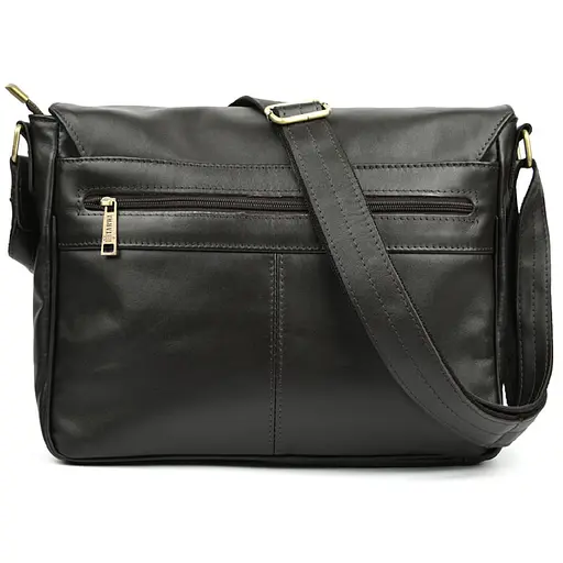 Шкіряна сумка Tarwa через плече для ноутбука та документів 37х29.5х11 см sum0028342 - фото 5