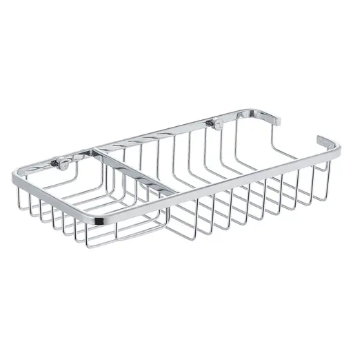 Полка-решетка с мыльницей ZERIX LR337 (LL1455) - фото 1