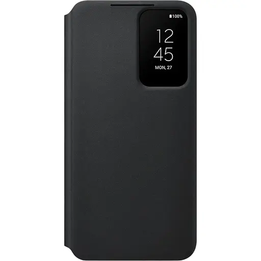 Оригінальний чохол-книжка Samsung S-View Flip Cover для Galaxy S22 5G (6.1") Чорний EF-ZS901CBEGRU