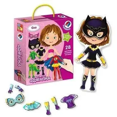 Магнітна одягалка Vladi Toys Єва VT3702-08 (4820195055960) - фото 1