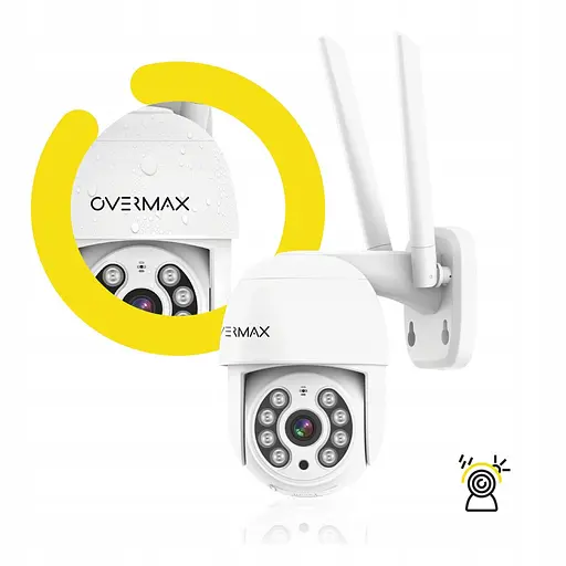 WiFi-камера видеонаблюдения Overmax Camspot 4.0 PTZ FULL HD уличная поворотная - фото 6