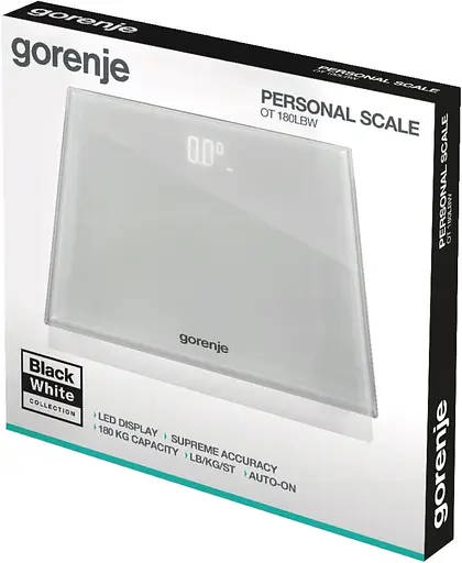 Ваги напольні Gorenje OT 180 LBW - фото 4