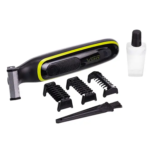 Набір подарунковий: Тример для носа та брів + Тример для бороди + Машинка для стрижки волосся CP2026-20 - фото 3