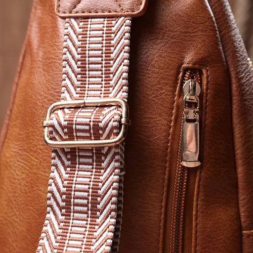 Слинг сумка для женщин Vintage из экокожи 18.5х29х8 см sum0026961 - фото 10