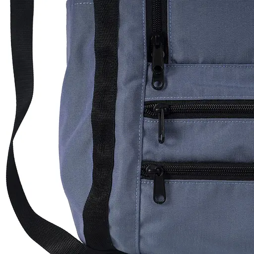 Рюкзак-антивор OOLOO Капля 45х27х14 см, светло-синий 861/414 - фото 5