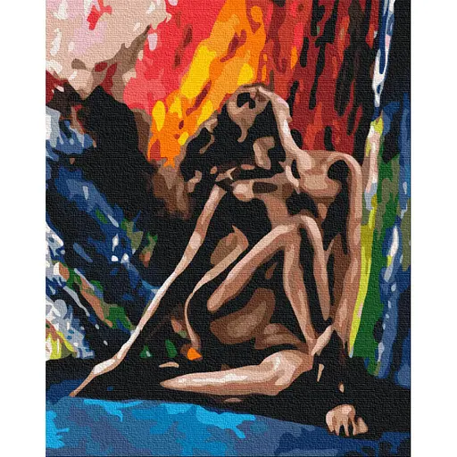 Картина за номерами "Оголена пристрасть" BS51983, 40х50 см