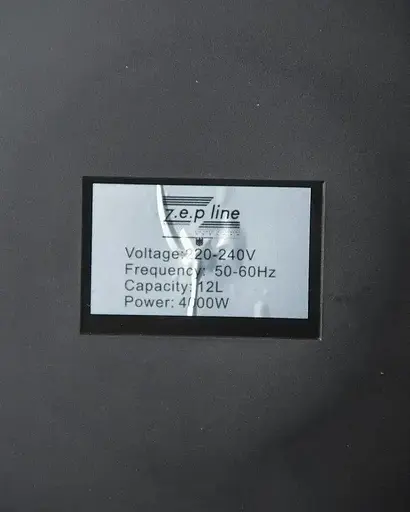 Аэрофритюрница безмасляная Zepline ZP-127 на 12л электрическая с сенсорным управлением 4000Вт - фото 4