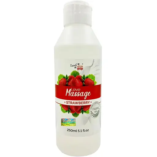 Гель Love Stim Love Massage Strawberry 250 мл