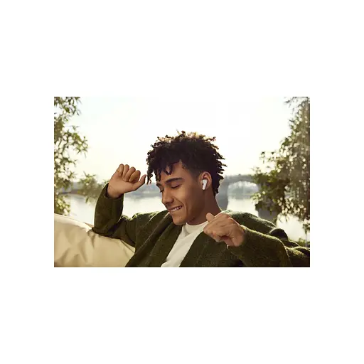 Наушники Oppo Enco Buds3 Pro Glaze White (ETEK1 Glaze White) - фото 7