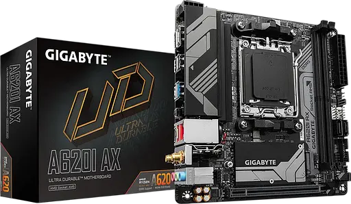 Материнская плата Gigabyte A620 AX Socket AM5 (A620 AX) Б/У - фото 1