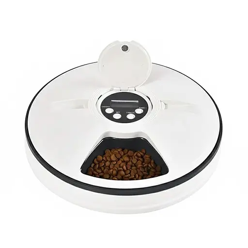 Автоматична годівниця для собак і котів Pet Feeder електронна 30 x 7 см