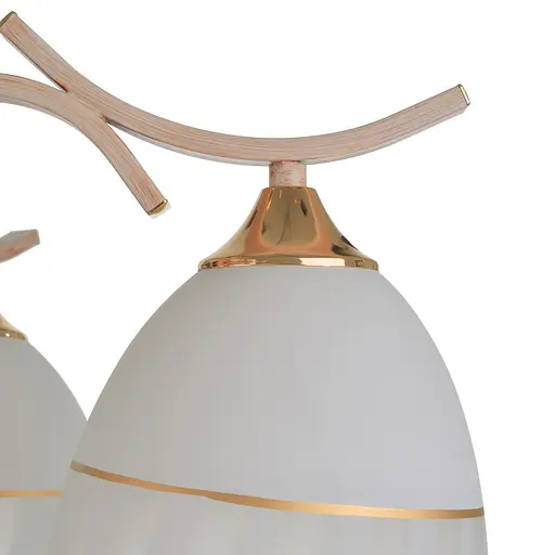 Люстра стельова Brille класична E27 60W BG (LK-674C/5) - фото 4