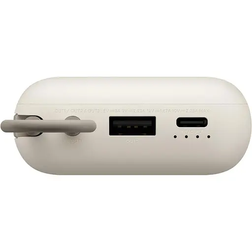 Внешний аккумулятор Xiaomi Integrated Cable 10000mAh 22.5W Beige (BHR9072GL) [125057] - фото 7