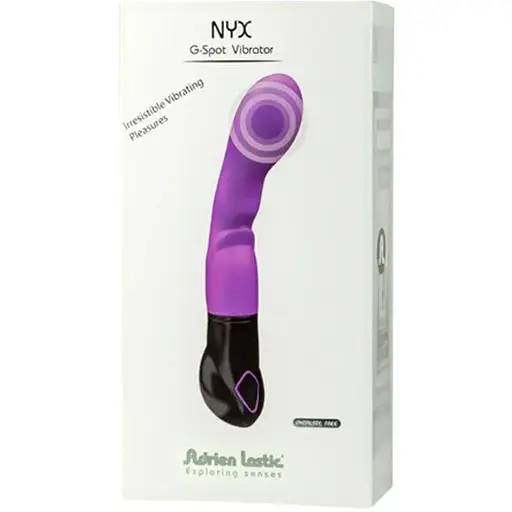 Вібратор Adrien Lastic Nyx стимуляція точки G та входу у піхву - фото 5