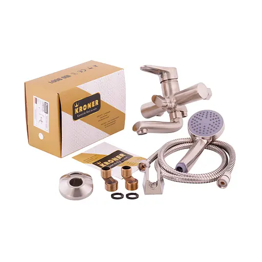 Змішувач для ванни Kroner KRM Elbe - N060 (CV016438) - фото 6