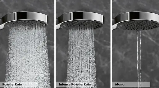 Ручной душ Hansgrohe Rainfinity 130 3jet Brushed Black 26864340 - фото 4