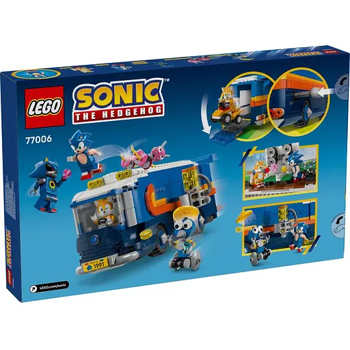 Конструктор LEGO Sonic the Hedgehog Sonic та командна вантажівка 747 деталей (77006) - фото 8