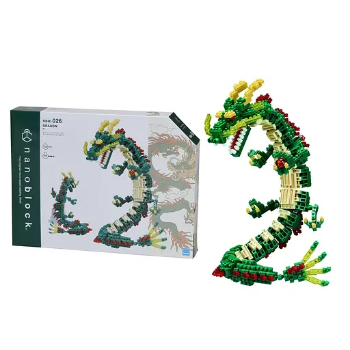 Конструктор Nanoblock Дракон Делюкс 700 элементов (124263) - фото 3