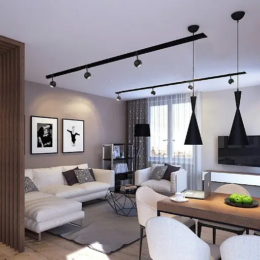 Трековый светильник Feron ML331 под лампу белый - фото 2