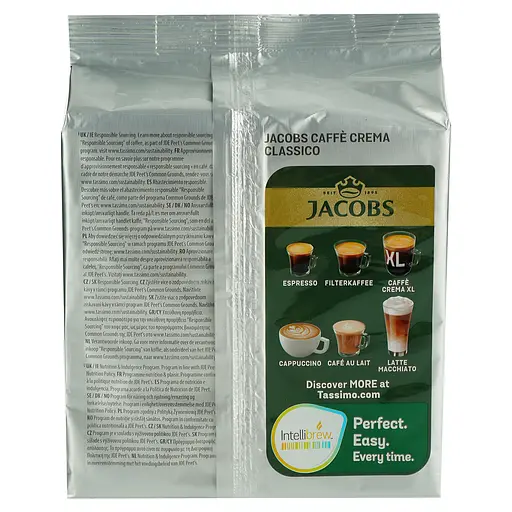 Кофе молотый в капсулах Jacobs Tassimo Crema 112 г (16 шт. по 7 г) - фото 5