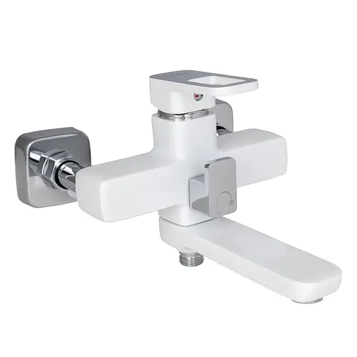 Душова система універсальна Lidz Wawel 1030 на три споживача (з виливом) (k35) LDWAW1030WHI45401 White, Білий - фото 4