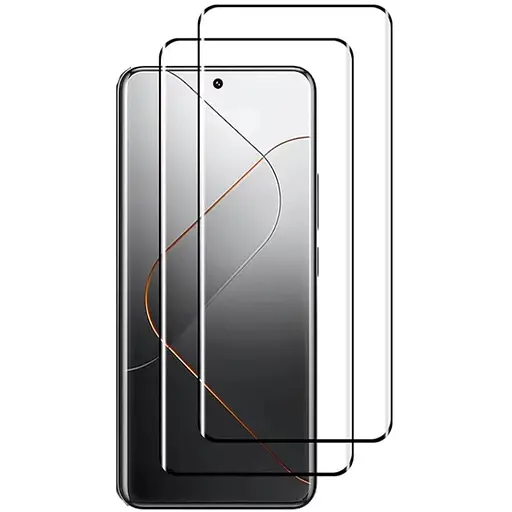 Защитное стекло DK для Xiaomi 14 Pro 3D Full Glue 020985 black 2 шт.