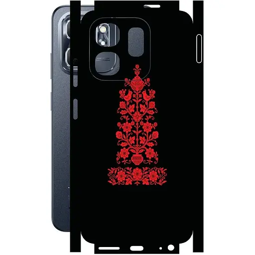 Захисна плівка StatusSKIN для Infinix Hot 50i X6531 Корпус Вініл Вишиванка 1