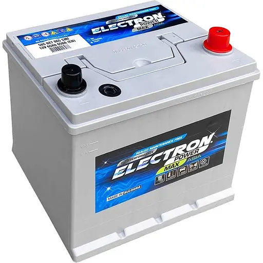 Акумулятор автомобільний ELECTRON POWER MAX 65Ah ASIA Ев (-/+) (650EN) (565 027 065 SMF)