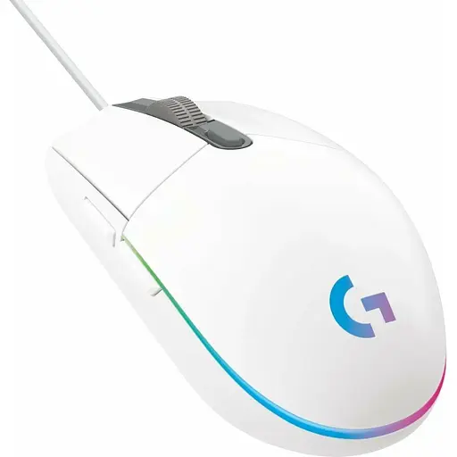 Мышь компьютерная Logitech G102 Lightsync USB White (910-005824, 910-005809)