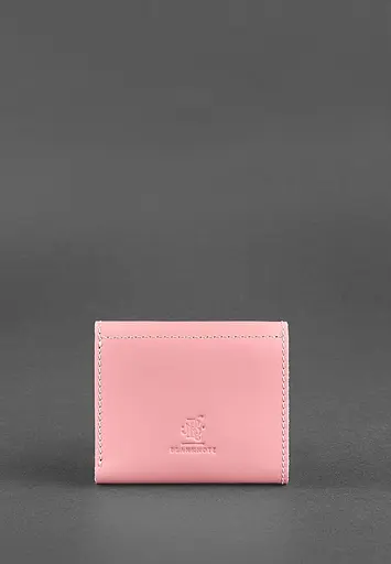 Женский кожаный кошелек 2.1 Розовый - фото 5