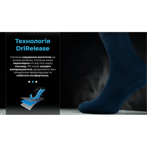 Шкарпетки водонепроникні Dexshell Ultra Thin Crew NL, p-p S, сині - фото 16