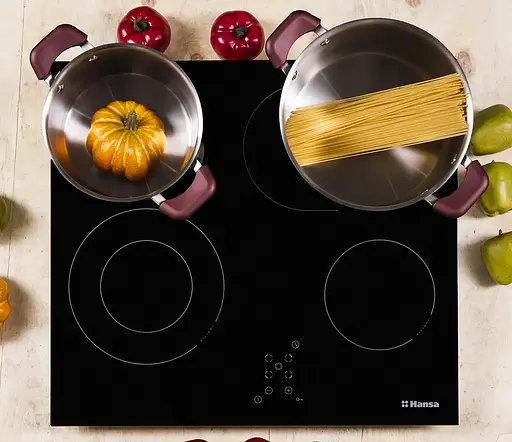 Варочная поверхность электрическая Hansa 60 см черный - фото 2