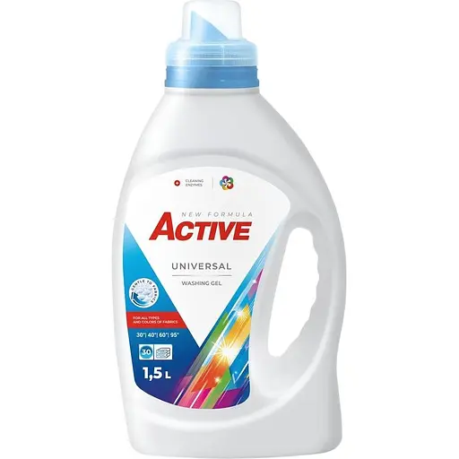 Гель для прання Active Universal з ароматом свіжості 1.5 л