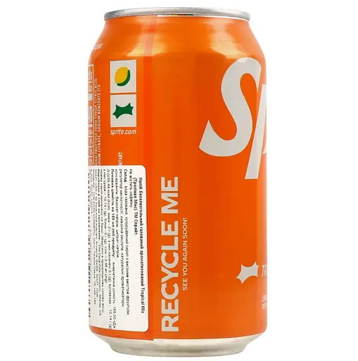 Напій Sprite Tropical Mix газований 0.355 л - фото 3